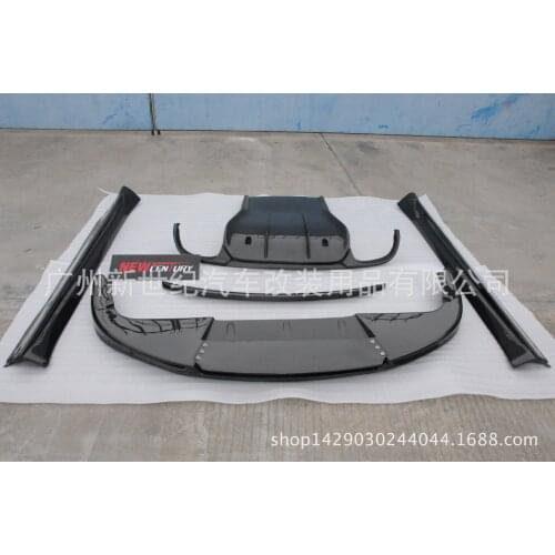 Suitable for Modification 911, Vorstiner Carbon Fiber Small Surround Front and Rear Lips of Porsche 991