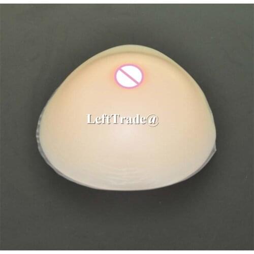 Only one piece 400g 75c 85b mastectomy prosthesis bra inserts silicone artificial breast forms