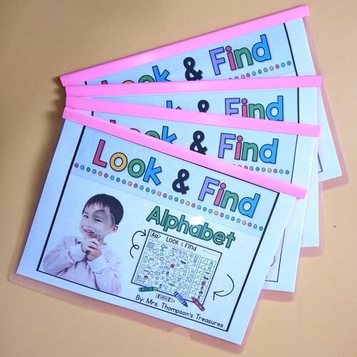 English Workbook Exercise Book Kids Training Practice Book Learning Alphabet/Shape/Color Educational Card Games For Children