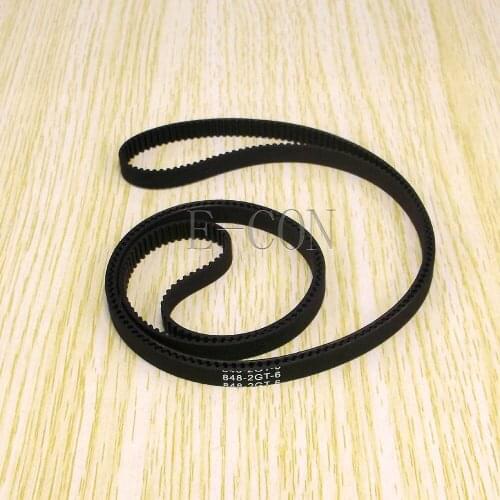 10pcs/lot 848-GT2 Loop Timing Belt Width 6mm GT2 Belt Rubber Fiberglass Inner Length 848mm 424 Teeth for GT2 Timing Pulley
