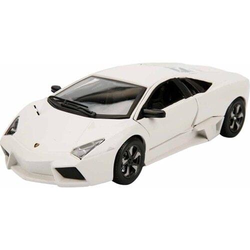 Sunman 1:24 Lamborghini Reventon Diecast Model Car-White for Kids and Adults Gift