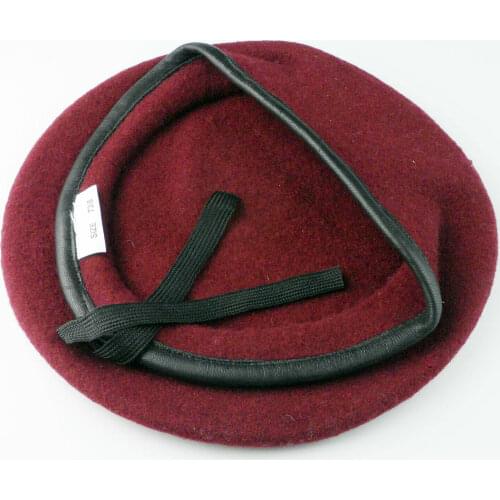 Tomwang2012. US Special Forces Jump Airborne Beret Cap Maroon Wool MILITARY HAT