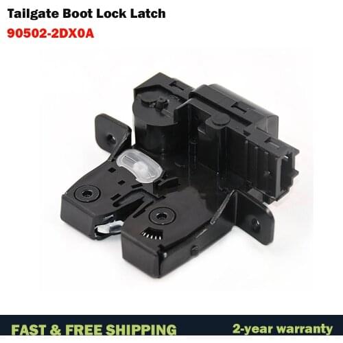 90502-2DX0A Car Tailgate Boot Lock Latch Catch Mechanism Actuator For Nissan Micra Mk3 Qashqai J10 +2 Tiida C11 C12 90502-ED00A