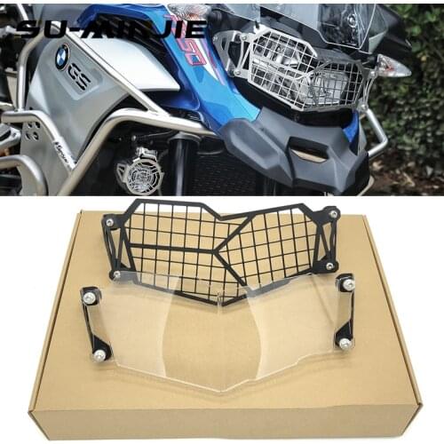 For BMW F850GS Adventure F850 GS Headlight Protector Guard Motorcycle Headlight Grill Cover after market Stainless Steel f850gs