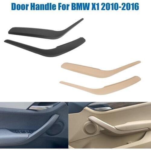 1 SET Car Inner Door Panel Handle Panel Pull Trim Cover For BMW X1 E84 16d/16i/18d/20d 2008-2016 51412991775