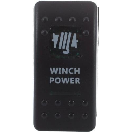 12V CAR MARINE BOAT RV TOGGLE ROCKER SWITCH LED LIGHT BAR WORK FOG REAR ON-OFF Winch Power