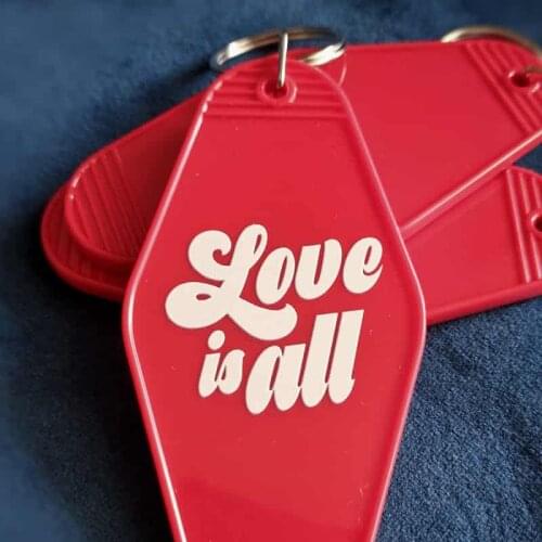 30PCS Custom Motel Keychain | Small Key Tag from the Iconic Movie Psycho | Horror Movie Collectible