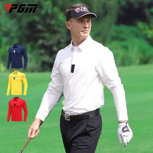 2021 Pgm Golf Shirts Men Shirt Long Sleeve Golf Clothing Man Breathable Quick-Dry Golf Tops Sport Fitness Tennis Jerseys 4 Color
