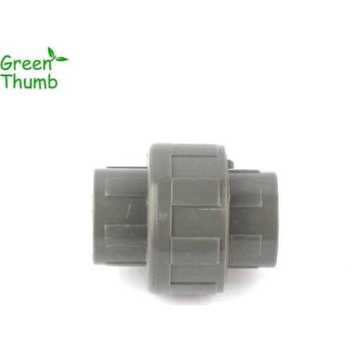 3pcs Dia 20mm PVC Joint Gardening Hydroponics PVC Fittings High Quality Grey Water Pipe PVC Quick Connector
