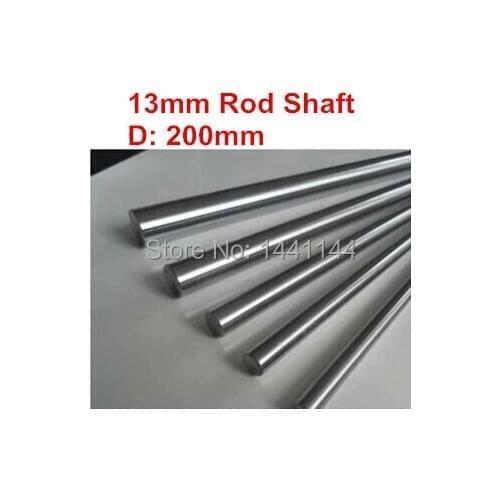 4pcs 13mm hardened linear shaft Dia 13mm - 200mm Chrome Precision Hardened Rod shaft Linear Round