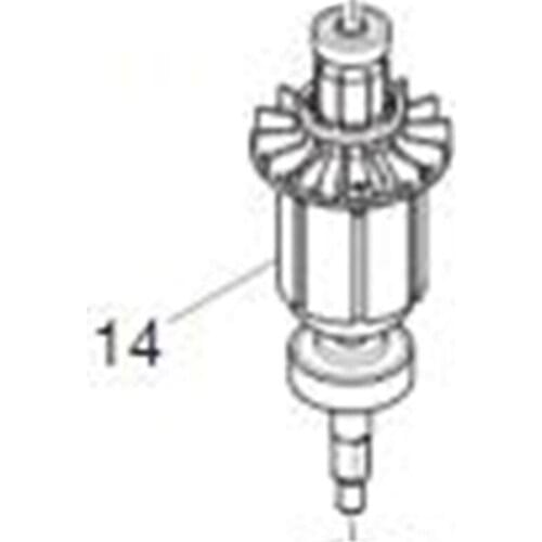 AC220-240V MAKITA 619260-9 Rotor Motor Armature for UB360DWB Rotor