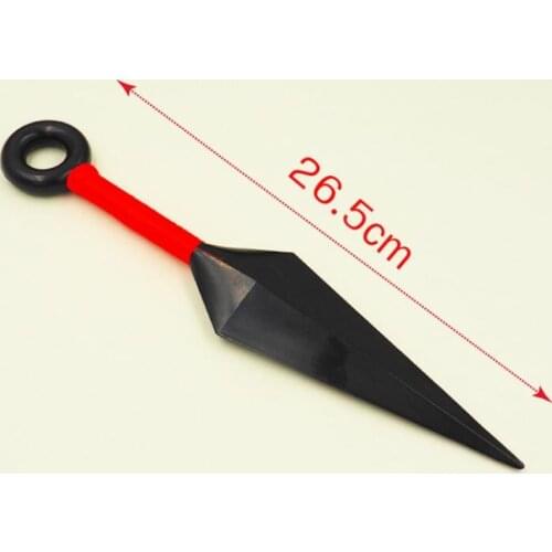 Anime Plastic Kunai Japanese Ninja Cosplay Plastic Weapon Props Accessory A629