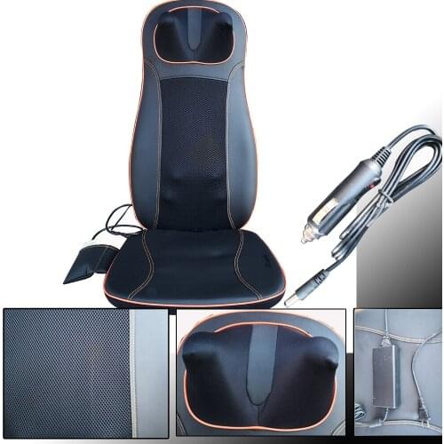 Car Massager Chair Massage Electric Car Seat Vibrator Back Neck massagem Cushion Heat Pad For legs Waist Body Massageador
