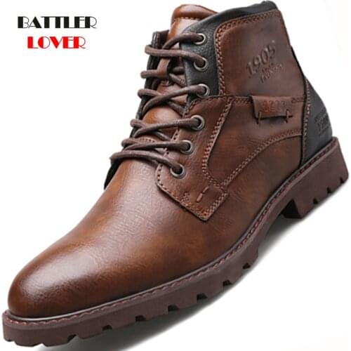 BATTLERLOVER Men's Boots