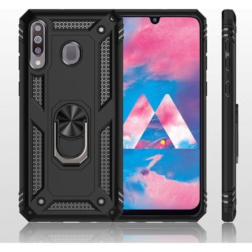 Armor Magnetic Metal Case for Samsung Galaxy A6 A7 A9 J8 plus 2018 Star Pro A9S A750 A10 A20E A10E A30 A20 Shockproof Ring Cover