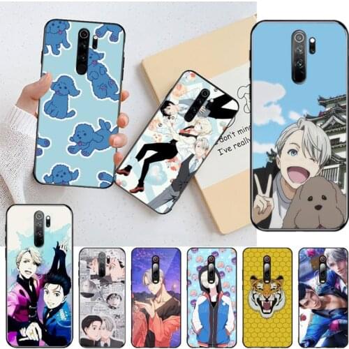 Hot Yuri On Ice Anime Phone Case For Redmi 9A 8A 7 6 6A Note 9 8 8T Pro Max Redmi 9 K20 K30 Pro