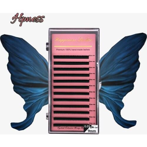 Individual Classic Silk Eyelash-Extension Mink Natural Faux Premium Professional Eye Lashes Makeup For Salon 100% Hand-Made