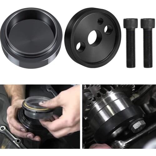 Front Cover Crankshaft Seal & Wear Sleeve Installer Tool Kit For Cummins 3.9L 5.9L 6.7L Set of 2