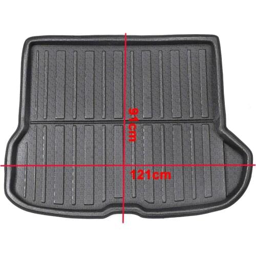 Boot Liner Tray Floor Sheet Carpet For Volvo XC40 2017 2018 2019 Mud Protector Car Rear Trunk Cargo Mat Auto Waterproof