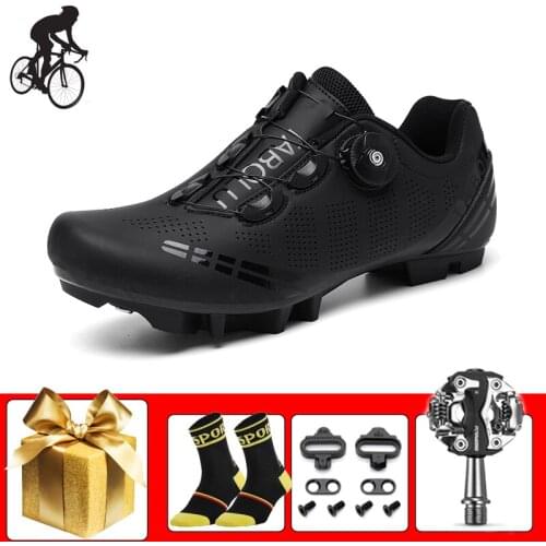 Professional Cycling Shoes Unisex Sapatilha Ciclismo Mtb Bicycle Sneakers Outdoor Self-locking Breathable Mountain Bike Footwear
