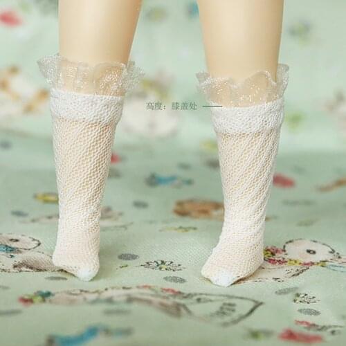 1pairs Cute Fashion Lace Dolls Sock for Holala Socks Doll Clothing Accessories