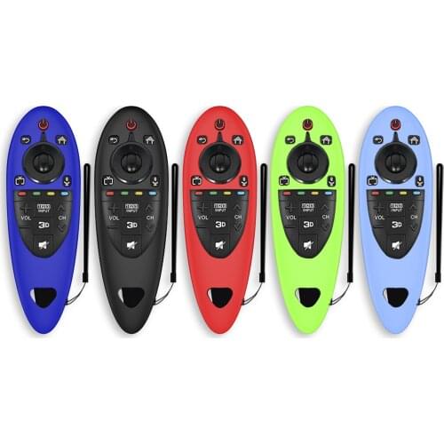 Silicone Protective Cover For LG AN-MR500 3D Smart TV Magic Remote Control Dustproof Case With Lanyard Flexible Shockproof Cover
