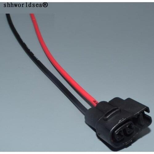 Worldgolden 2 Pin 2.0mm Female For Kia Ignition Coil Ignition Coil Connector CVVT Fuel Injector Connector Wiring Harness