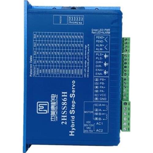 2phase Closed loop Step servo driver for NEMA34 motor JMC 2HSS86H 1000line stepper motor driver