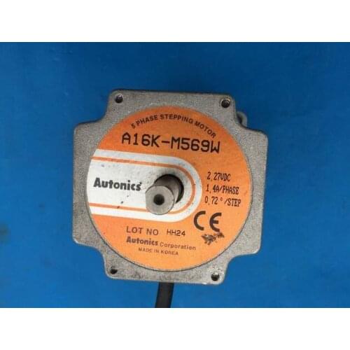 A16K-M569W stepper motor , used one, 85% appearance new , good working , free shipping