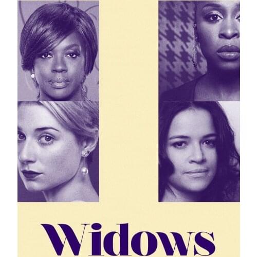 Home Decor Widows 1018 Movie-Silk Art Poster Wall Sticker Decoration Gift