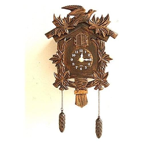 European Cuckoo Clock Pendulum Large Vintage Personality Living Room Art Wall Clock Office Reloj De Pared Home Decor New DA60WC