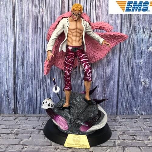 One Piece F3 GK Sea Hooligan Donquixote Doflamingo Statue Super Large Limited Action Figure Collection toys Free shipping Y1235