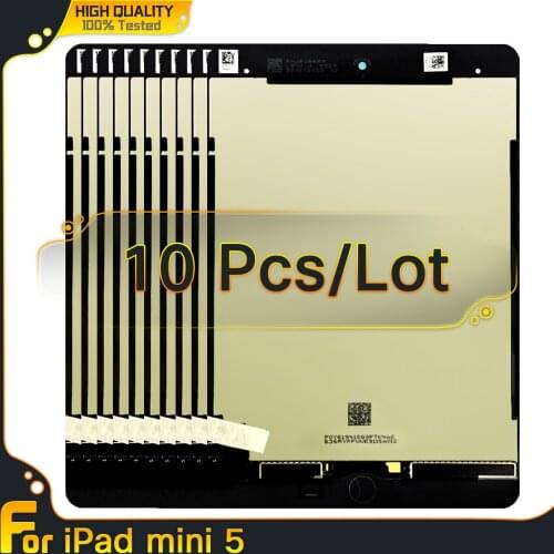 10 PCS LCDs For iPad Mini 5 Mini5 5th Gen 2019 A2124 A2126 A2133 LCD Screen Display Touch Screen Digitizer Assembly Replacement