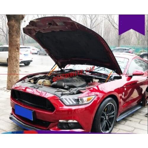 QDAEROHIVE car hood reuses gas spring support rod Slow Down Shock Gas Strut for Ford Mustang 2015 2016 2017 2018 2019