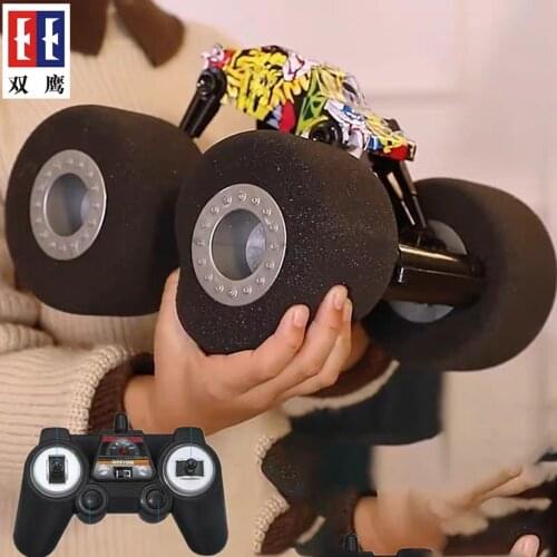 Big Foot RC Car 2.4G Radio controlled Cars Soft Sponge Tires Drift off Road Remote Control machine Electric Toy for children boy