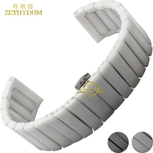 Ceramic Strap 20mm 22mm Band for Samsung Galaxy 46MM S3 42MM Bracelet Strap For Galaxy Watch 3 Bands Active 2 40 44mm Gt2e
