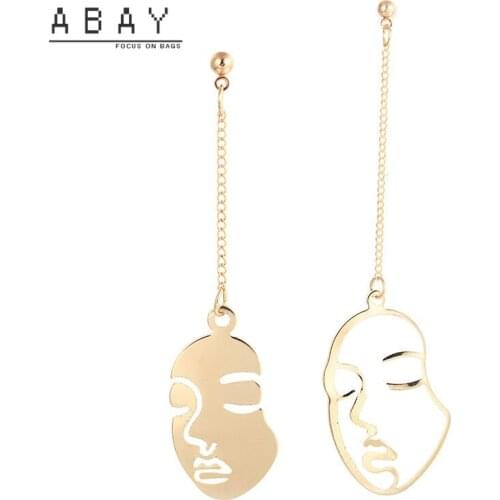 Women Hot Best Head Portrait Earrings New Fashion Pendant Personality Temperament Versatile High Quality Bangle Female Trend