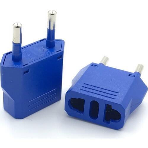 1pcs US To EU Plug Converter Japan Euro European American plug adapter Type C Travel Adapter Power Electric Plug Sockets Outlet