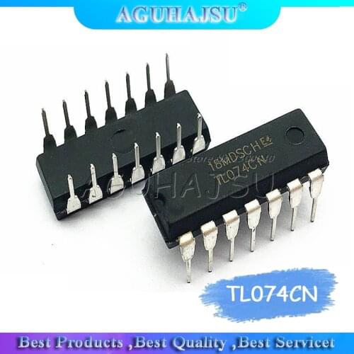 10PCS TL074CN DIP14 TL074 DIP 074CN DIP new and original IC