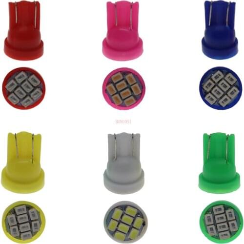 1000pcs Car T10 W5W 194 168 Car LED Lights For Auto License Plate Lamps Trunk 1206*8SMD Wedge Dome Light 24V Diode