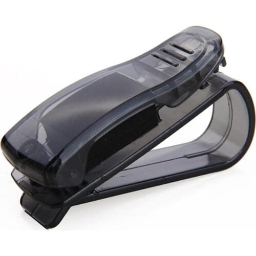 2020 New Car Sun Visor Glasses Sunglasses Ticket Receipt Card Holder Clip Storage Mount