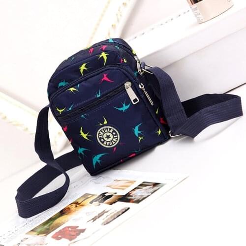 2021 Womens Canvas Single Shoulder Bag Womens Bag New Nylon Leisure Cross Small Bag Manufacturer Wholesale Korean Multi-layer