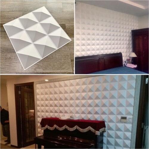 30x30cm 3D three-dimensional 3D tile panel mold plaster 3D wall stickers living room wallpaper mural waterproof bathroom kitchen