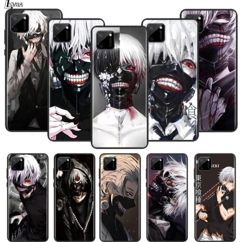 Anime Tokyo Ghoul For OPPO Realme Narzo 20 C2/3/11/12/15/17 X2 X3 X7 XT X50 Q2 Q2i V3 V5 V15 Pro Black TPU Phone Case