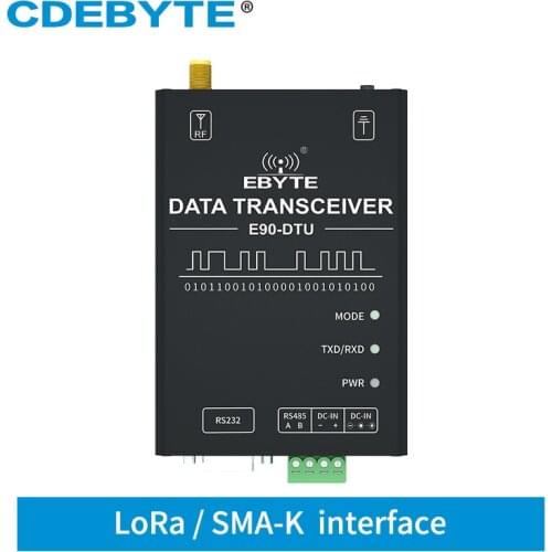 LoRa Module SX1262 SX1268 433MHz Wireless Data Transceiver 1W 10km Long Range RSSI LBT CE FCC RoHs Modem E90-DTU(400SL30P)