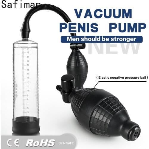 HEYIYI Electric Penis Pump Enlargement Pump Enlarge Tool Strong Automatic Penis Suction Strength Sex Toys Penis Extending Toys