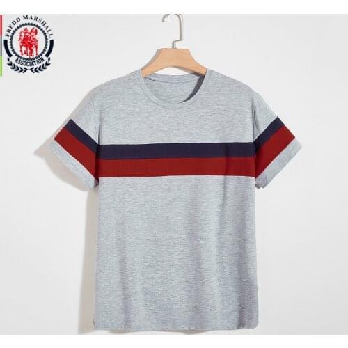 Мужские полосаты футболки Fredd Marshall China At AliExpress