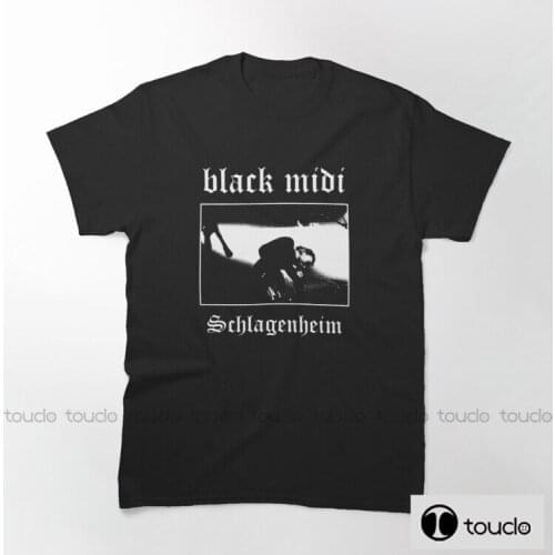 New Black Midi Schlagenheim Metal T-Shirt Punk Rock Tee Adult Mens Summer Style Cotton T Shirt S-Xxl Black New Unisex grey shirt