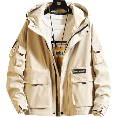 New mens clothing plus size 3XL bomber jacket Brother hooded youth thin men student jacket clothes fashion coats streetwear