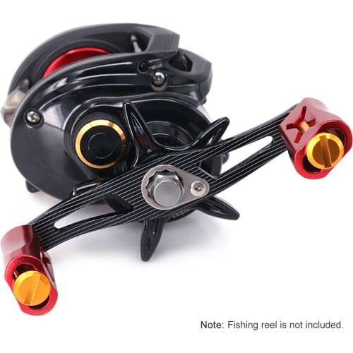 4x7mm / 5x8mm Metal Fishing Reel Handle Baitcasting Reel Rocker Arm Replacement Parts Handle Fishing Reel Wheel Rocker Arm